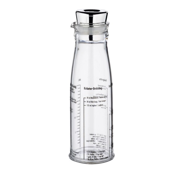 Küchenprofi Dressing Shaker Acryl mit Rezepten 250ml