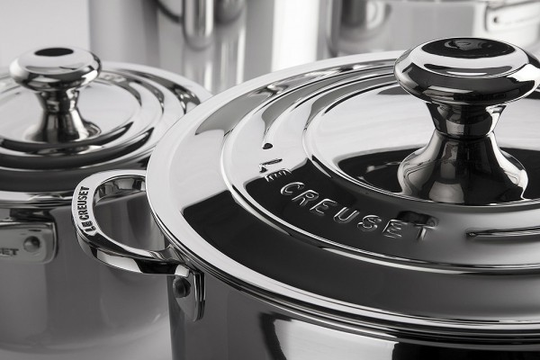 Le Creuset 3-Ply PLUS Topfset 4-teilig Edelstahl