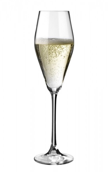 Le Creuset Sektglas Sektkelch Kristallglas 4 Stück