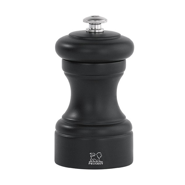 Peugeot Bistro Salzmühle Holz Schwarz Matt 10cm