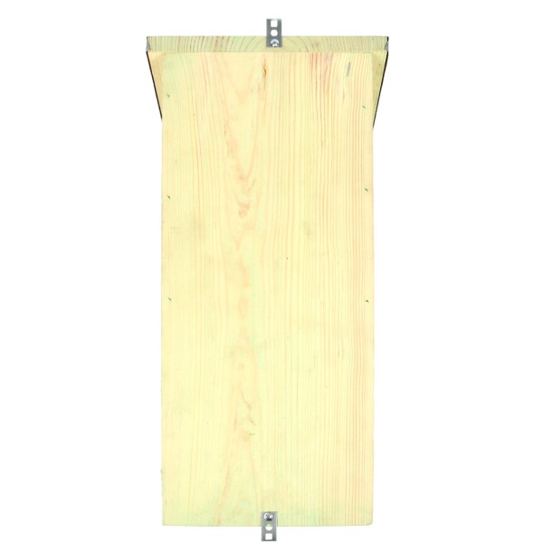 Fledermauskasten Fledermaushaus Holz Blechdach Nistkasten für Fledermäuse 39cm