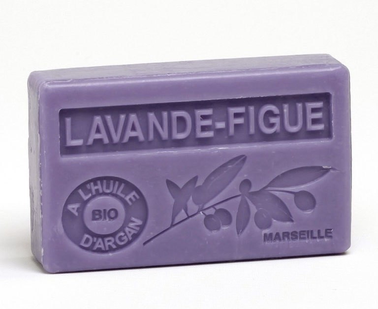 Bio-Arganöl Seife - Lavande-Figue (Lavendel-Feige) - 100g