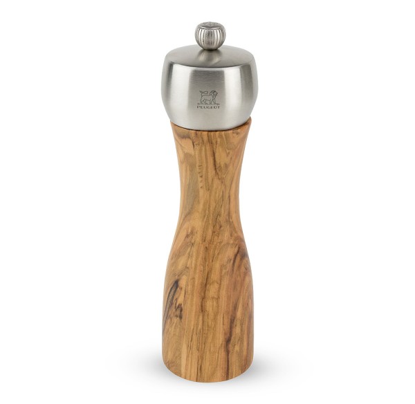 Peugeot Fidji Pfeffermühle Olivenholz Edelstahl 20cm