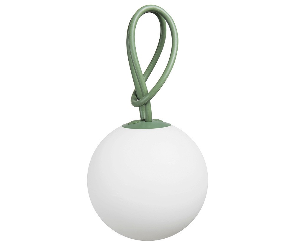 Fatboy Bolleke Industrial Green LED Hängelampe Kugel Weiß Grün Ø 20 cm