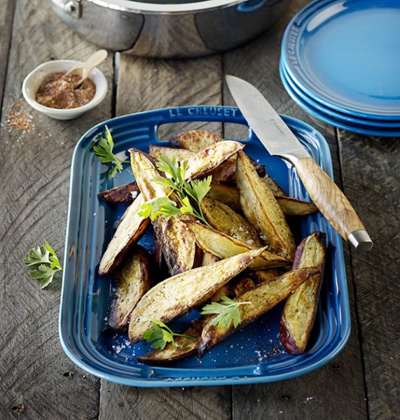 Le Creuset Santokumesser 13cm Holzgriff