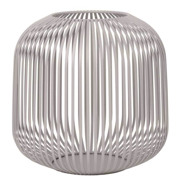 blomus Laterne LITO grau Windlicht Mourning Dove