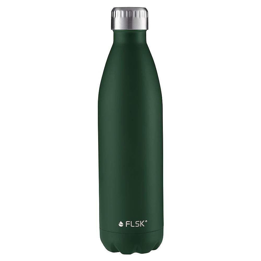 FLSK Trinkflasche Forest Isolierflasche Grün – 2. Generation 1000 ml