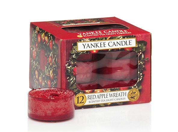 Yankee Candle Teelichte Red Apple Wreath 12 Stück