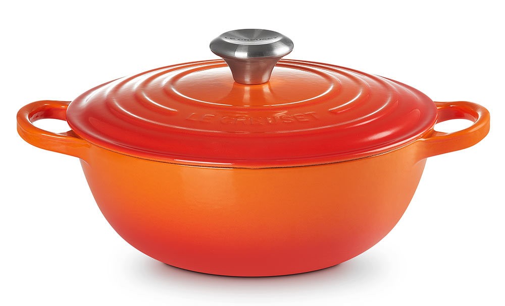 Le Creuset La Marmite Signature Familientopf Gusseisen Ofenrot 24cm