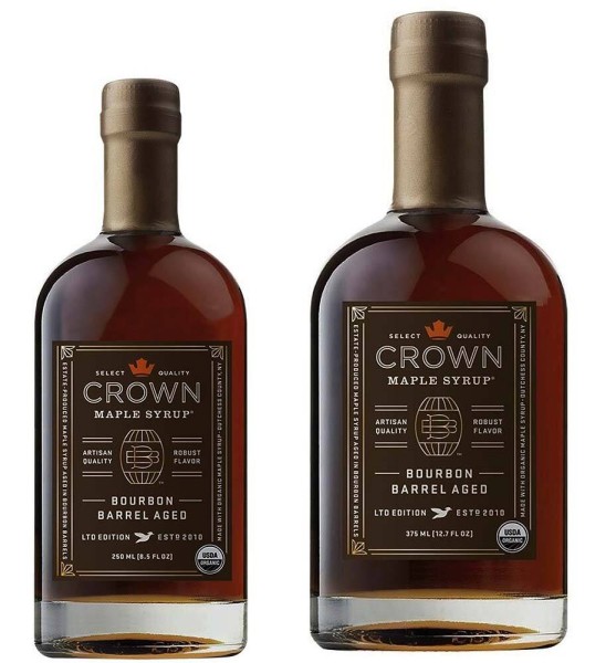 Crown Maple Syrup Bourbon Barrel Aged BIO Ahornsirup