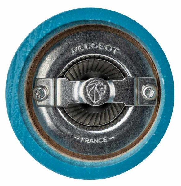 Peugeot Bistro Salzmühle Pazifikblau Glanz 10cm