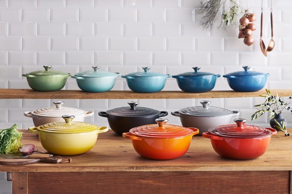 Le Creuset La Marmite Signature Familientopf Gusseisen Schwarz 32cm