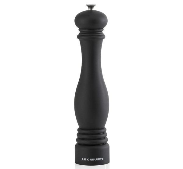 Le Creuset Große Pfeffermühle Schwarz matt 30cm