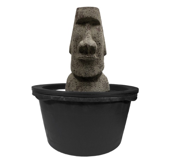 Ubbink AcquaArte Orito Osterinsel Gartenbrunnen Set LED Springbrunnen