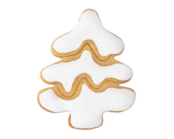 Städter Ausstechform Tannenbaum Plätzchenausstecher Präge-Ausstecher Edelstahl 6cm