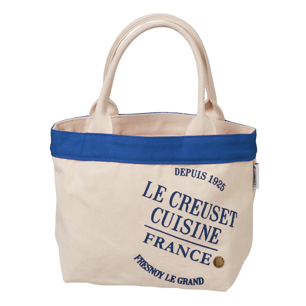 Le Creuset Classic Shopper Mini Tasche 1925 - Nostalgie Marseille Blau