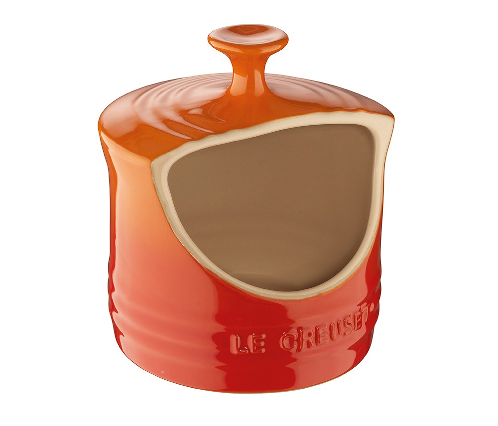 Le Creuset Salzgefäß Steinzeug Ofenrot Le Creuset Salzgefäß Steinzeug Ofenrot