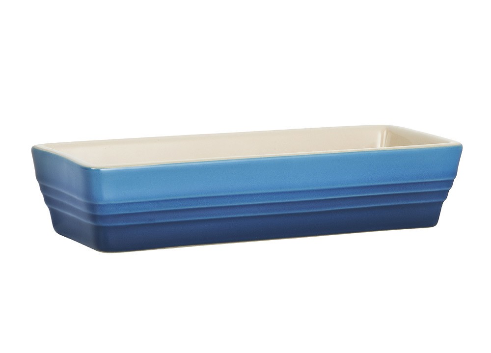 Le Creuset Auflaufform Klassik Steinzeug Marseille Blau 19x7,5cm Le Creuset Auflaufform Klassik Steinzeug Marseille Blau 19x7,5cm