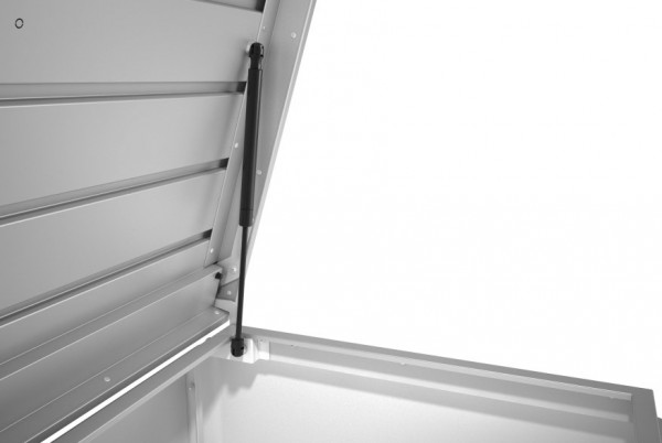 Biohort Loungebox 160 Aufbewahrungsbox 160x70x83,5cm Quarzgrau-Metallic