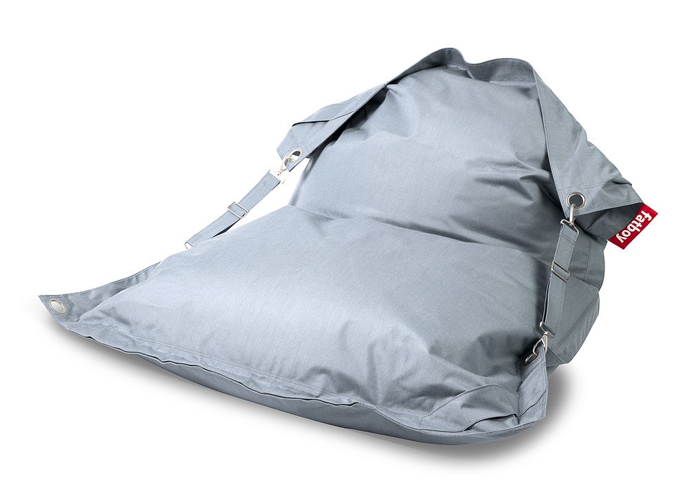 Fatboy Buggle-Up Outdoor Mineral Blue Sitzsack Lounge-Sitz Blau 190 x 140 cm