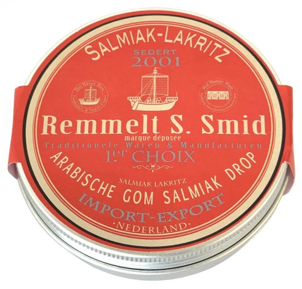 Remmelt S. Smid Salmiak Lakritz Gummi Arabicum Pastillen