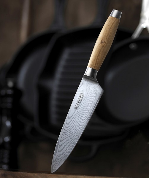 Le Creuset Kochmesser 20cm Holzgriff