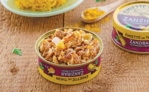 la belle-iloise Émietté vom Thunfisch Zanzibar mit Dörrpflaumen und Gewürzen 80g