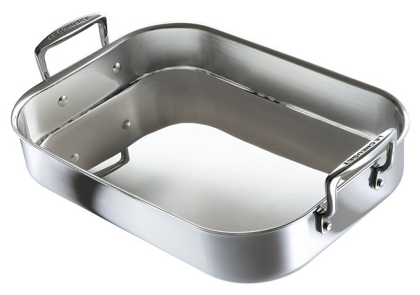 Le Creuset Bratreine 3-Ply Edelstahl 35cm