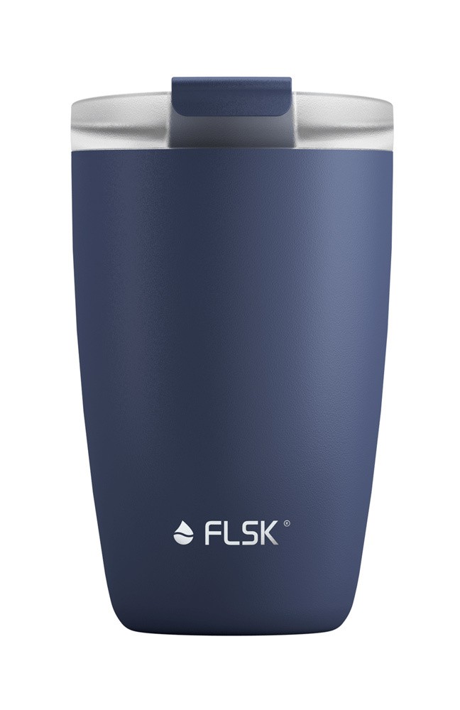 FLSK CUP Coffee to go-Becher Midnight Blau 350 ml Isolierbecher