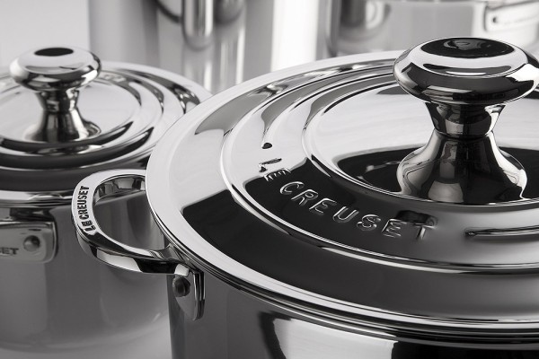 Le Creuset 3-Ply PLUS Topfset 4-teilig Edelstahl