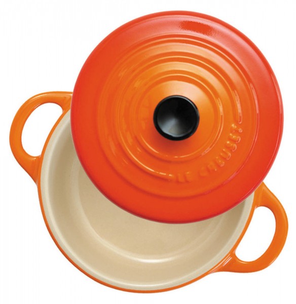 Le Creuset Mini Cocotte Steinzeug Ofenrot 10X5cm
