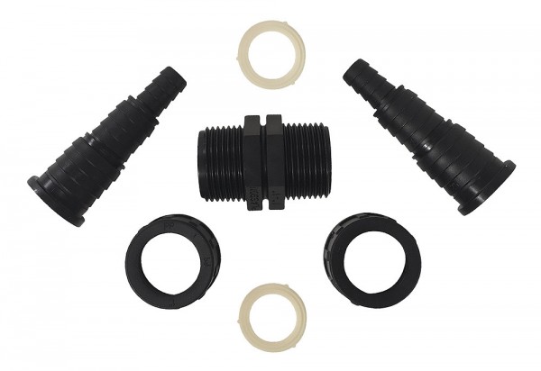 Velda Schlauchtüllen Set mit Gewinde 13 - 25 mm (1/2" - 1")
