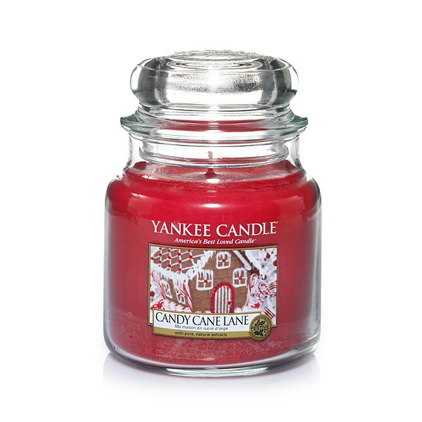 Yankee Candle Duftkerze Candy Cane Lane 411 g Yankee Candle Duftkerze Candy Cane Lane 411 g