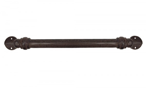 Türgriff Rustikal Möbelgriff Schubladengriff Gusseisen Antik-Stil Braun 35,5cm