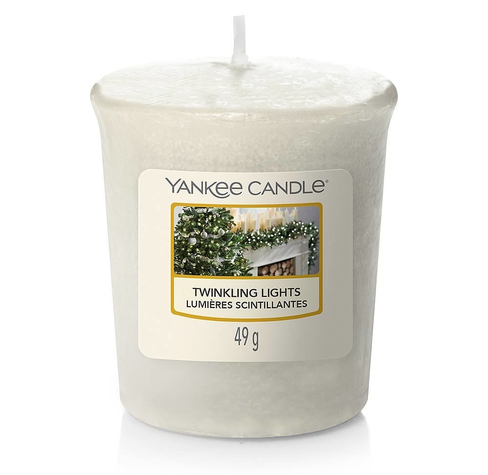 Yankee Candle Votivkerze Twinkling Lights 49 g