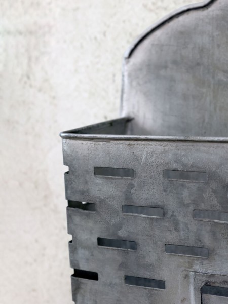 Chic Antique Zeitschriftenhalter Wand Magazinhalter 3 Fächer Zink Vintage-Stil