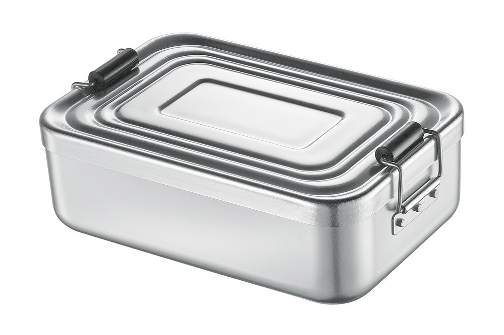 Küchenprofi Lunch Box klein Aluminium Silber