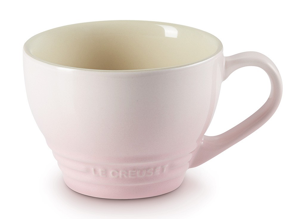 Le Creuset Cappuccino Tasse Steinzeug Shell Pink 400ml
