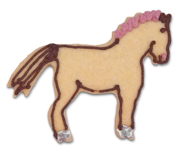 Städter Ausstechform Pferd Plätzchenausstecher Edelstahl 8,5cm