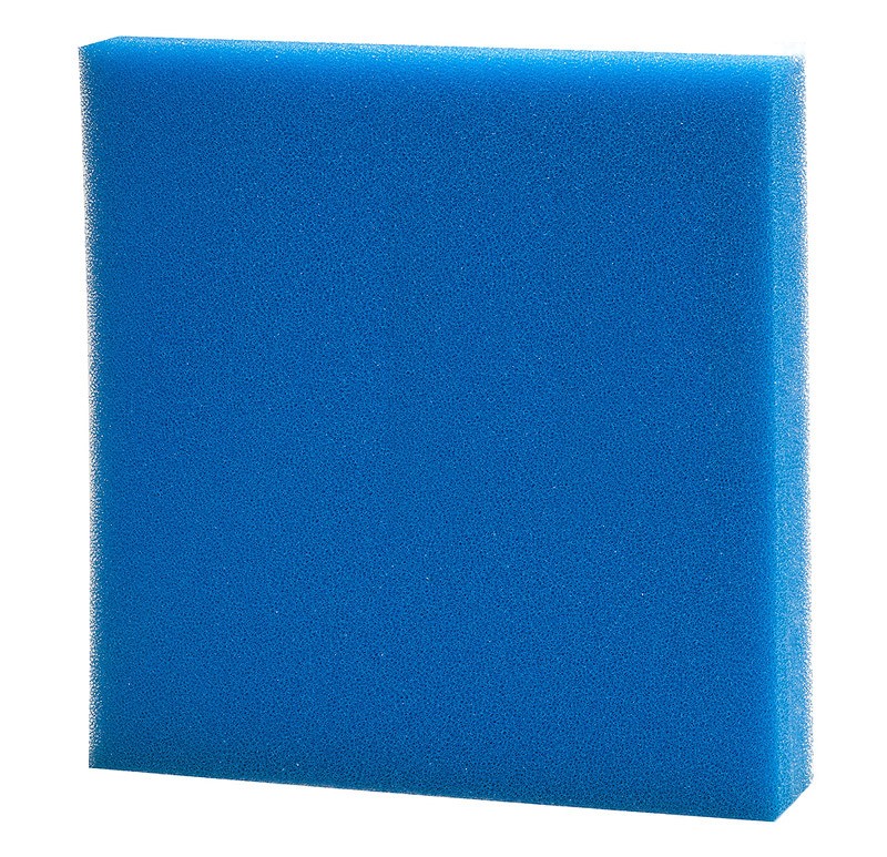 velda Filterschaum Filtermatte blau 50x50cm zuschneidbar