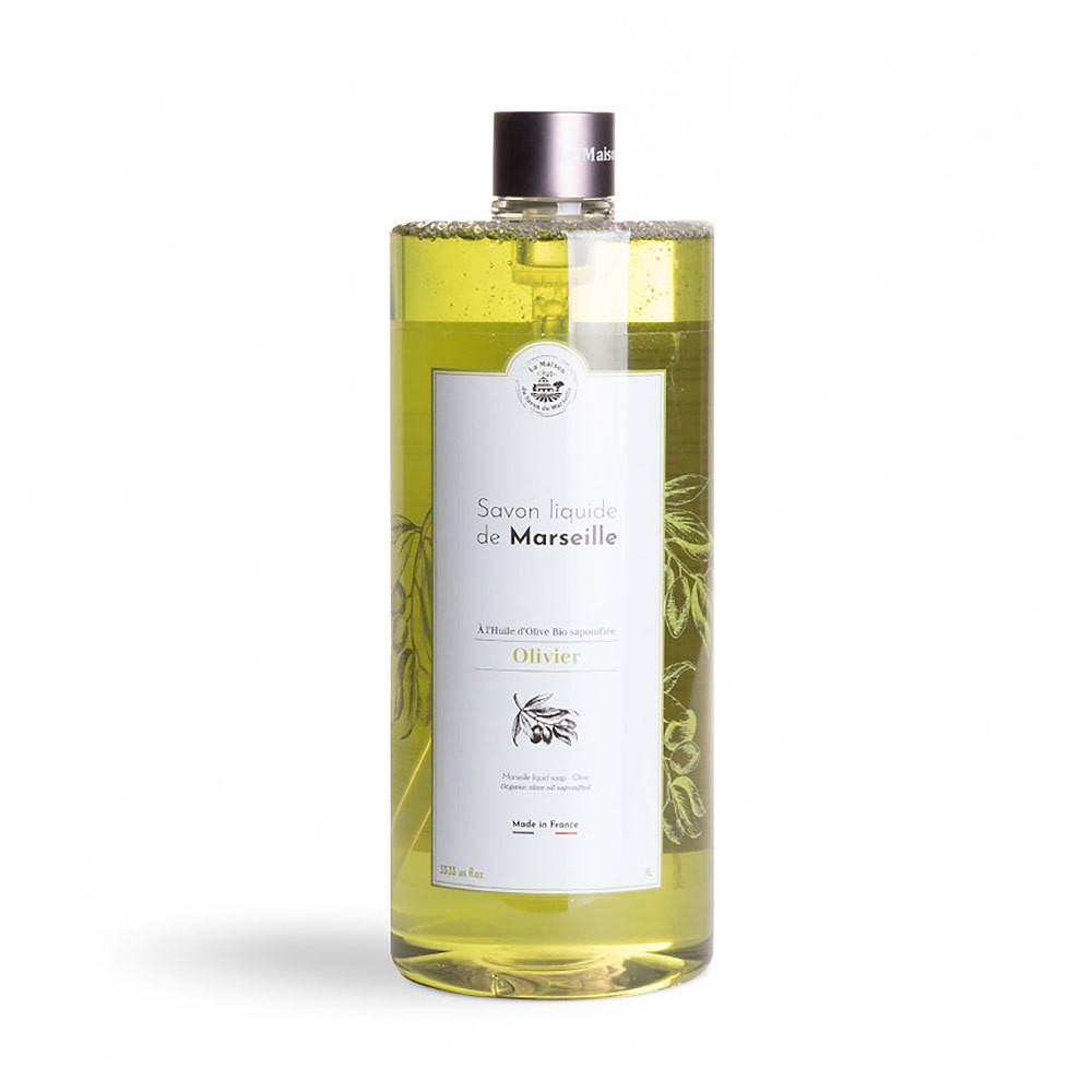 Flüssigseife Huile D’Olive (Olivenöl) mit Bio-Olivenöl 1L