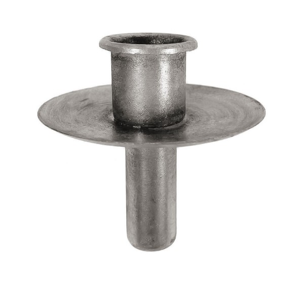 Kerzenhalter für Flaschen Silber Kerzenhalteraufsatz Flaschenaufsatz Vintage
