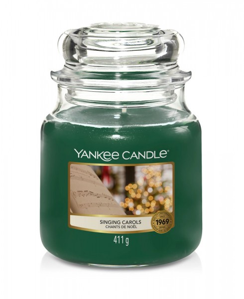 Yankee Candle Duftkerze Singing Carols 411 g