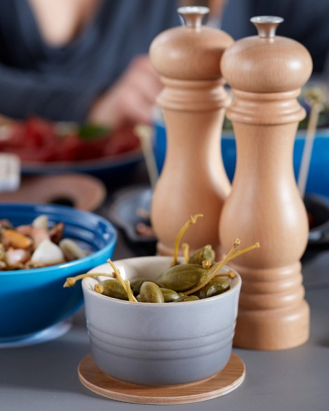 Le Creuset Pfeffermühle Holz Natur