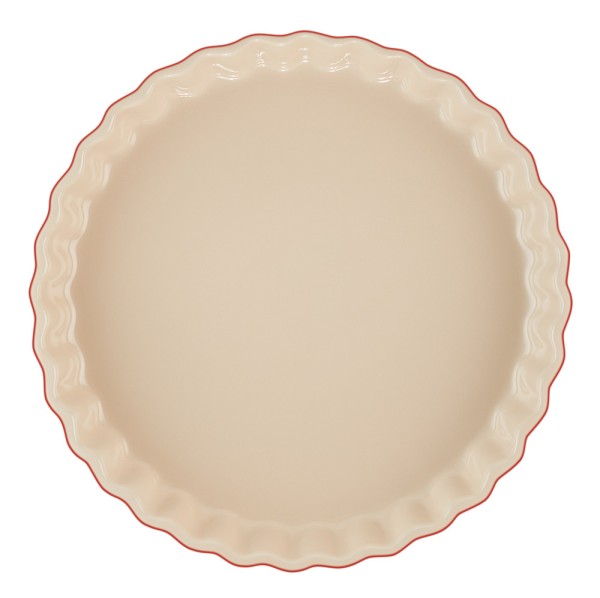 Le Creuset Tarte-Form Steinzeug Kirschrot 28cm