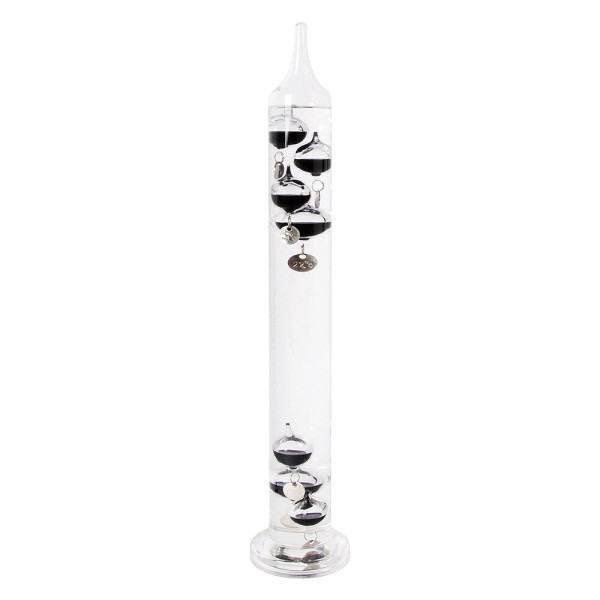 Galileo Thermometer Galileisches Glasthermometer Flüssigkeitsthermometer 39cm