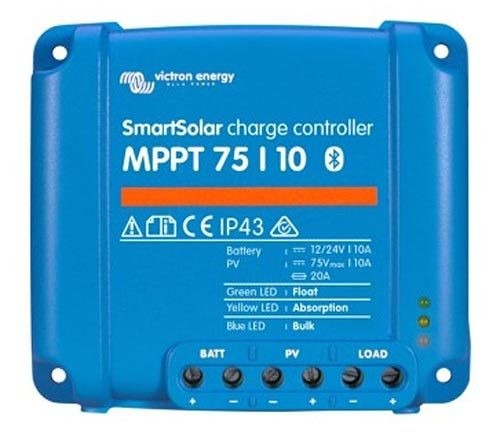 Victron SmartSolar MPPT 75/10 10A 12/24V 0% MwSt. (gemäß § 12 Abs. 3 UstG)