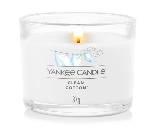 Yankee Candle Signature Votivkerze Clean Cotton 37g