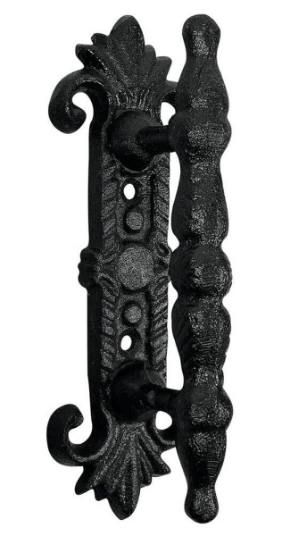 Möbelgriff Griff Schubladengriff Antik-Stil Gusseisen Schwarz 16,5cm