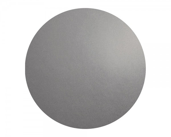 ASA Selection Tischset Rund Cement Country Leder-Optik Platzset